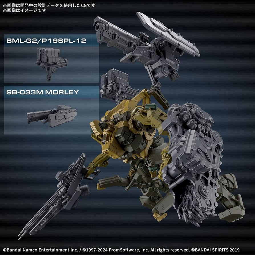 Amazon.co.jp: BANDAI SPIRITS 30MM ARMORED CORE Ⅵ FIRES OF RUBICON