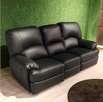 Amazon｜【メーカー保証付】電動リクライニングソファー 電動ソファー