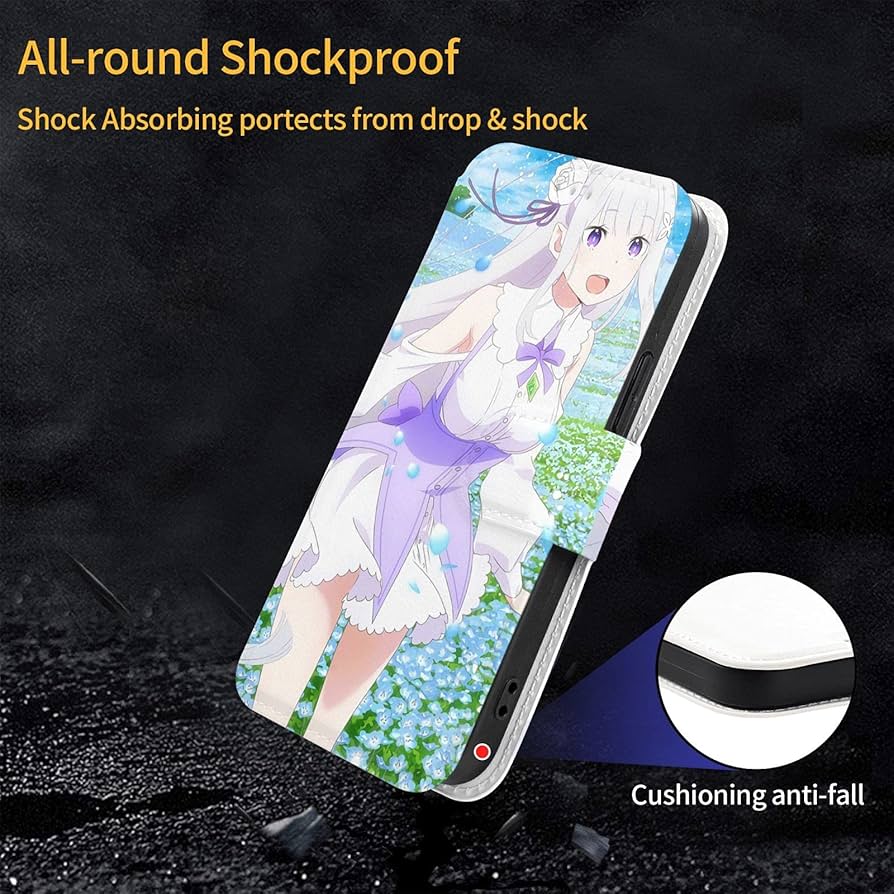 Amazon.co.jp: リゼロ エミリア IPhone12 Pro Max スマホケース 手帳型