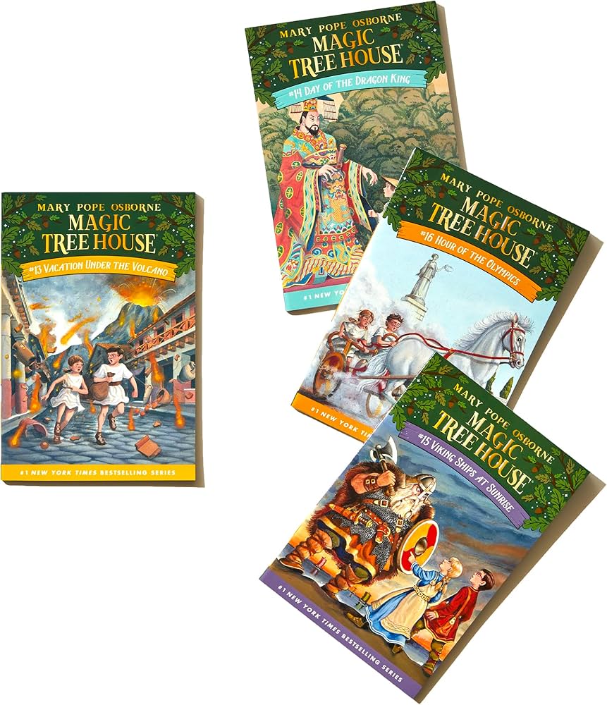 Amazon.com: Magic Tree House Boxed Set, Books 13-16: Vacation
