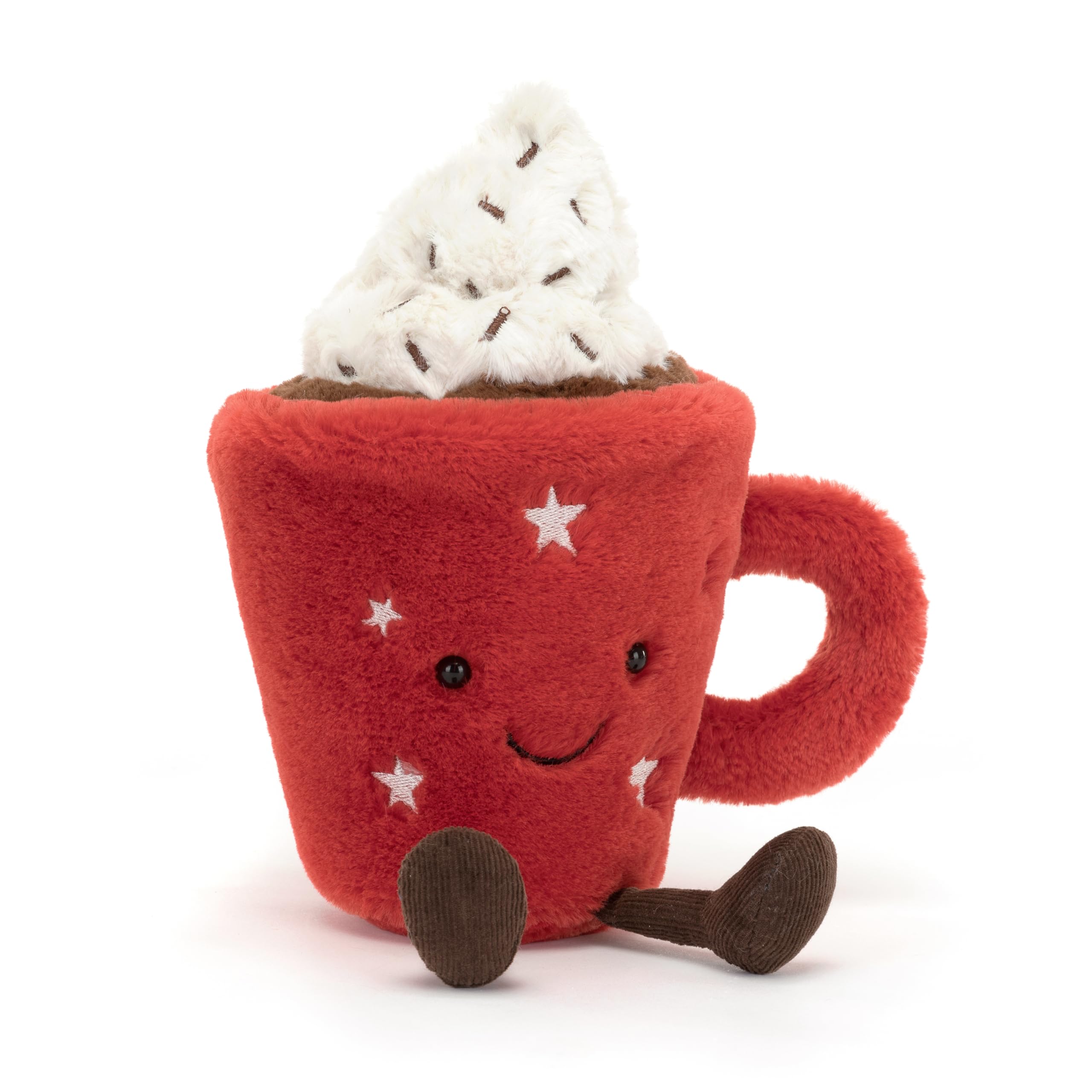 Amazon.com: Jellycat Amuseables Hot Chocolate Stuffed Toy, 9.5