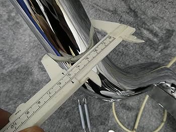 Amazon | NC42 DJガニマタ6分割マフラー メッキ アウター