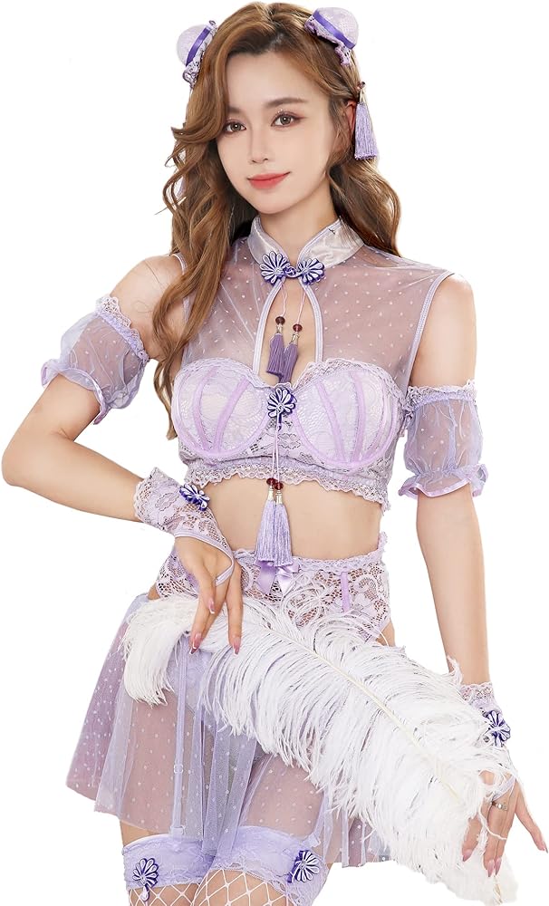 Amazon.co.jp: [Malymoon] ハロウィン コスプレ チャイナ ランジェリー