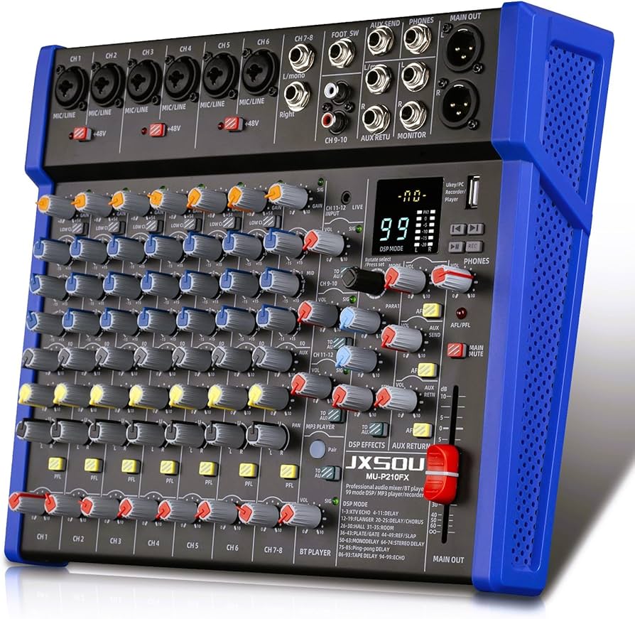 Boss MX-12 DJミキサー 12チャンネル Boss MX-12 DJミキサー 12