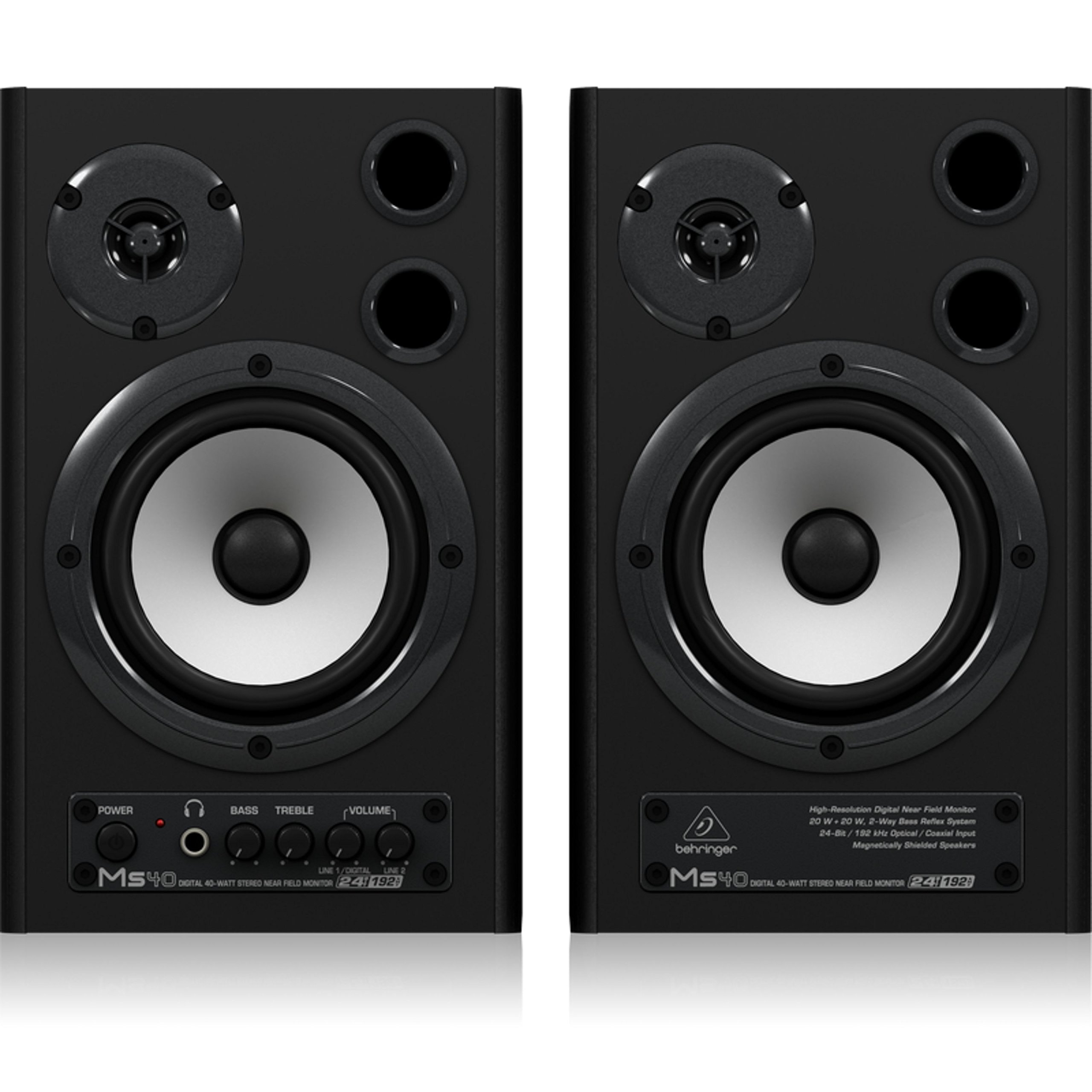 Amazon | BEHRINGER ベリンガー MS40 | モニタースピーカー | 楽器