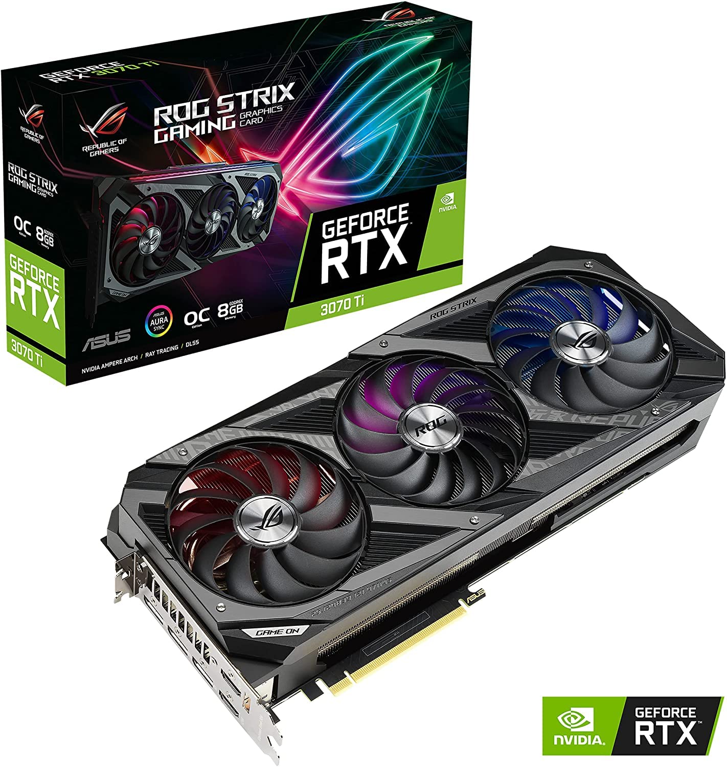 Amazon | ASUS ROG Strix NVIDIA GeForce RTX 3070 Ti OC Edition