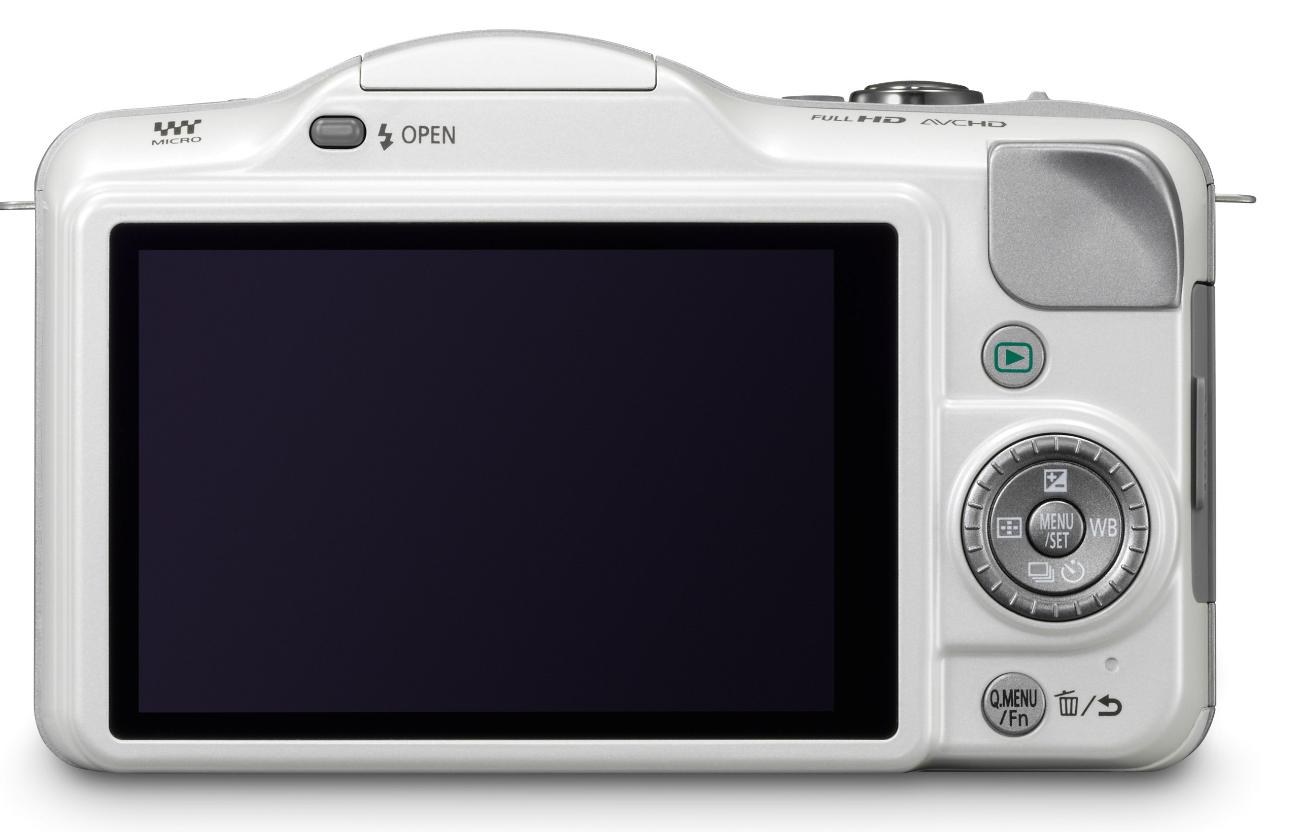 Amazon.com : Panasonic Lumix DMC-GF3KW 12 MP Micro 4/3 Compact