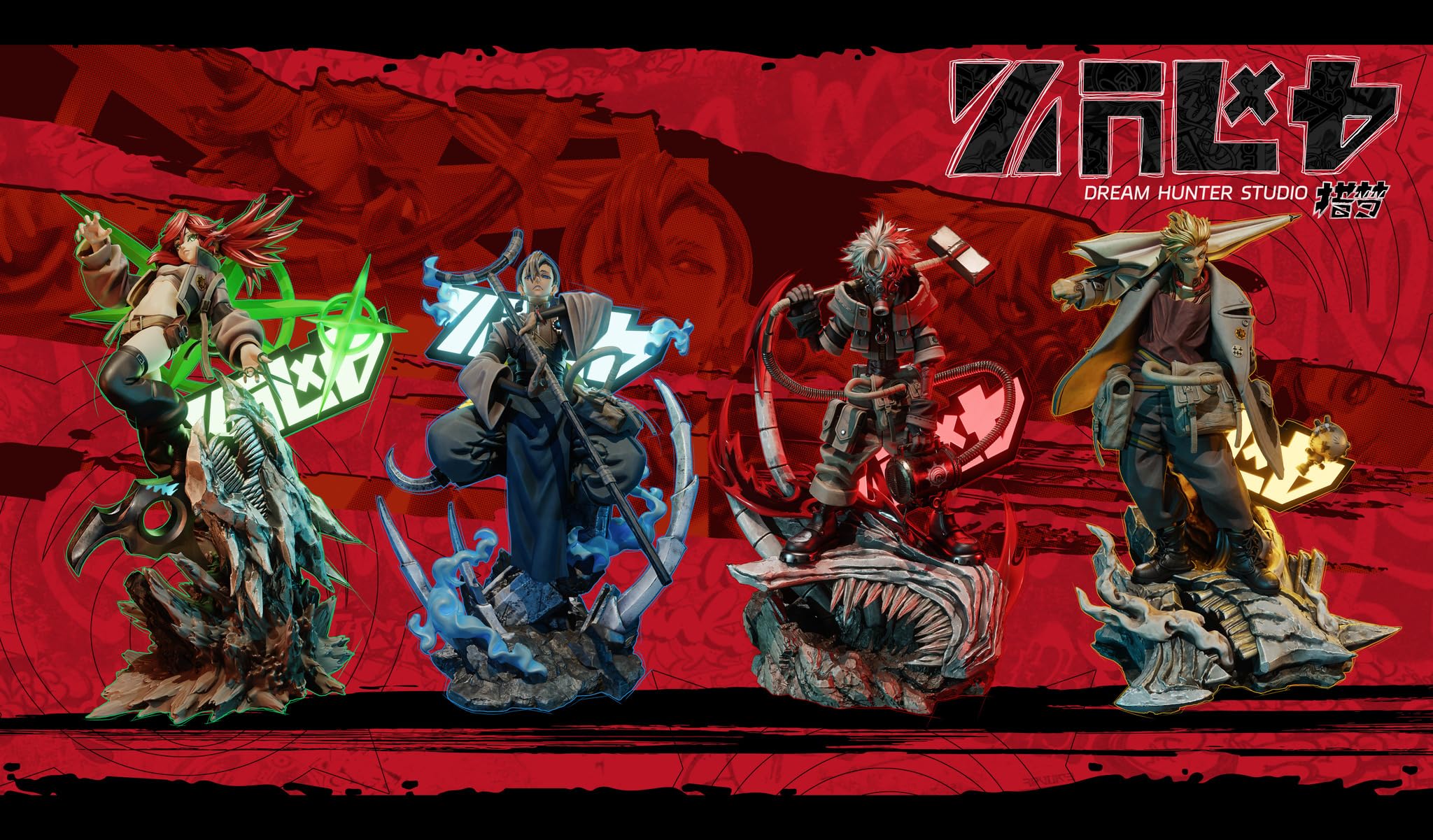 Amazon.co.jp: ガチアクタ リー・ヤオ フィギュア ガレージキット