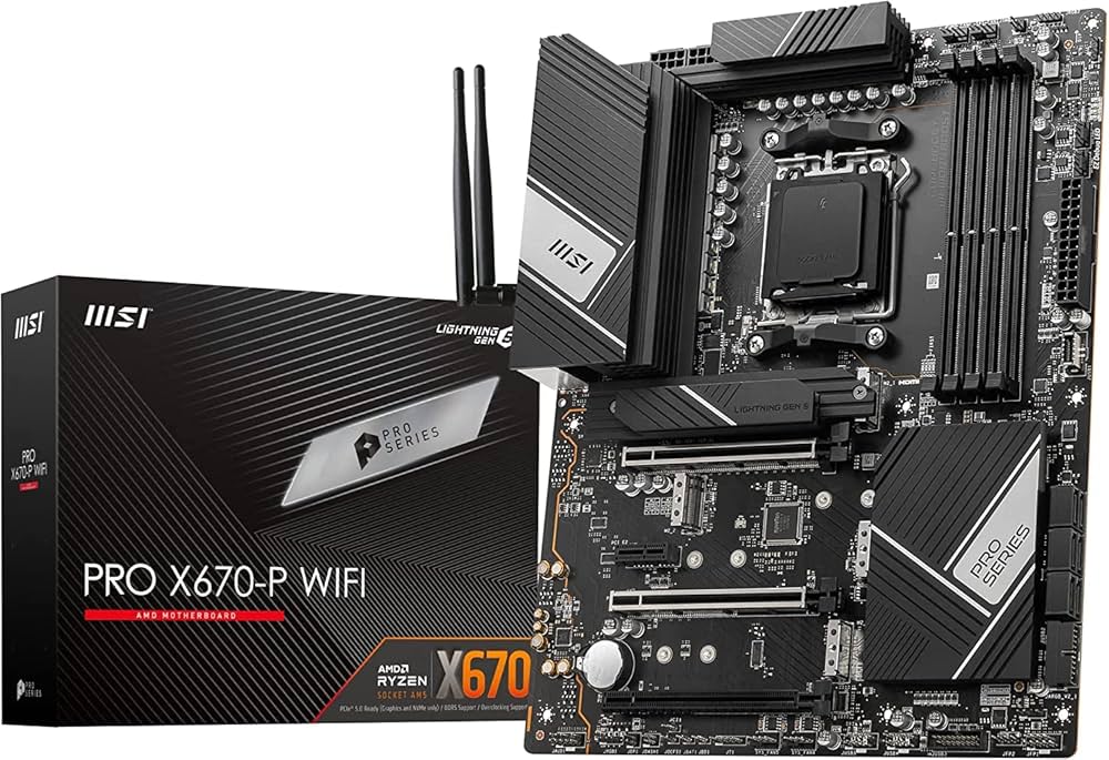 Amazon | MSI マザーボード PRO X670-P WIFI AMD Ryzen 7000 シリーズ