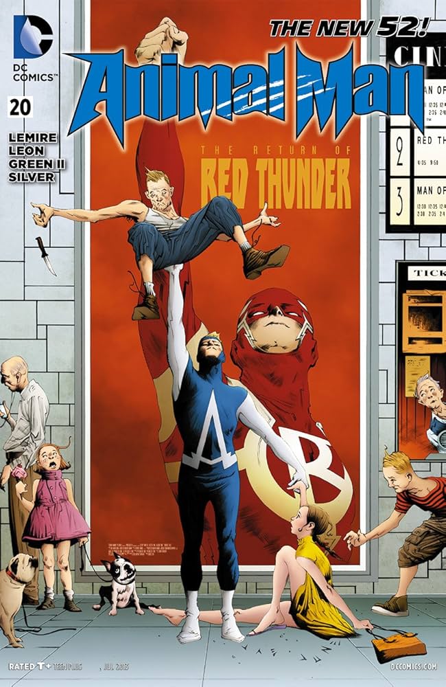 Amazon.com: Animal Man (2011-2014) #20 eBook : Lemire, Jeff, Lee