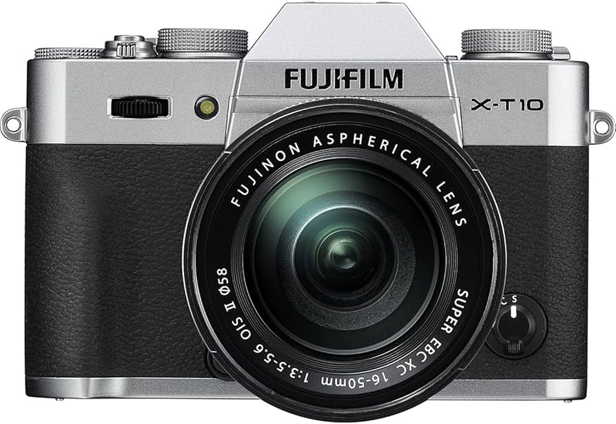 Amazon.com : Fujifilm X-T10 Silver Mirrorless Digital Camera Kit