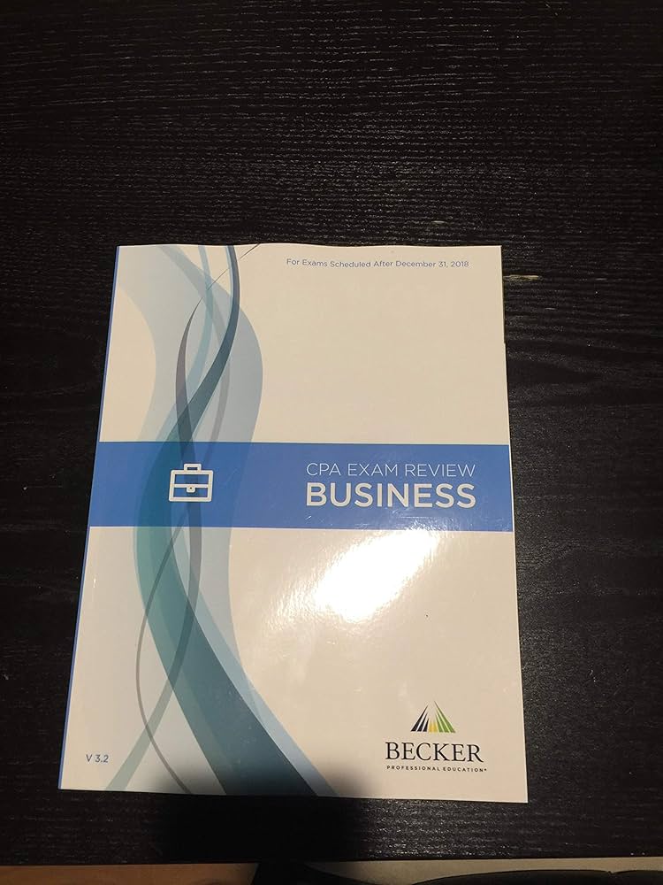 Amazon.com: CPA Exam Review Business - Becker Professional