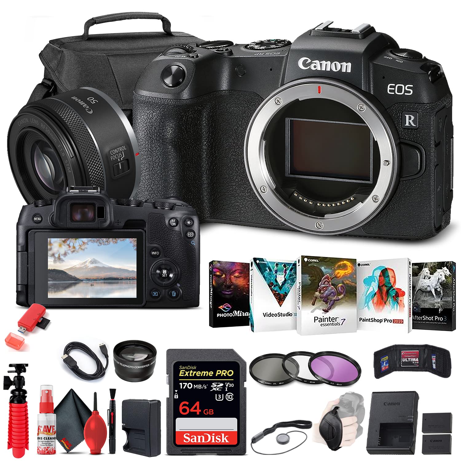 Amazon.com : Canon EOS RP Mirrorless Digital Camera (Body Only