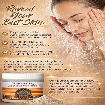 Amazon.com : Mayan Pure Indian Healing Clay Powder, Deep Pore Skin