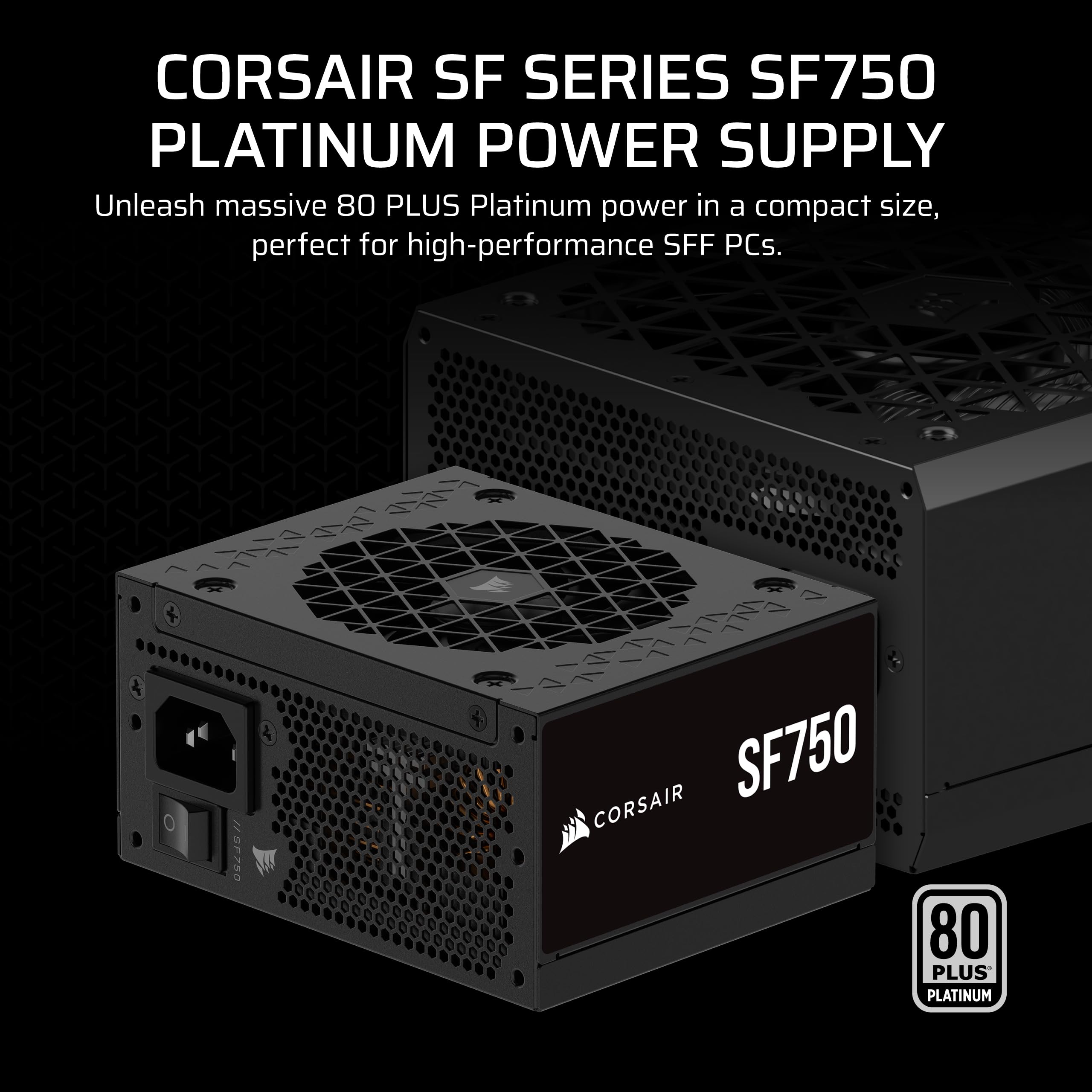 Amazon | CORSAIR SF750 (2024) 完全モジュラー 低ノイズ 80 プラス