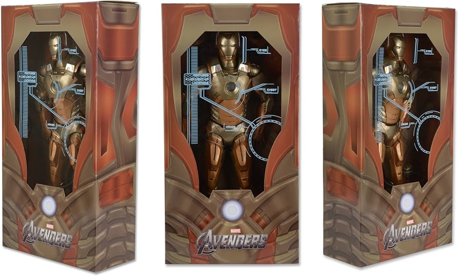 Amazon.co.jp: アベンジャーズ ネカ 1/4スケールフィギュア アイアン