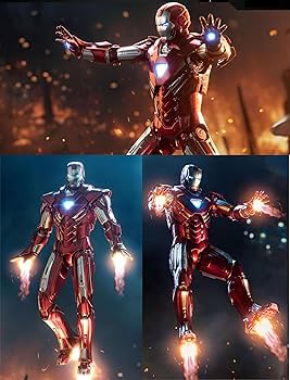 Amazon.co.jp: Eviski 7インチ アイアンマン MK33 アクション