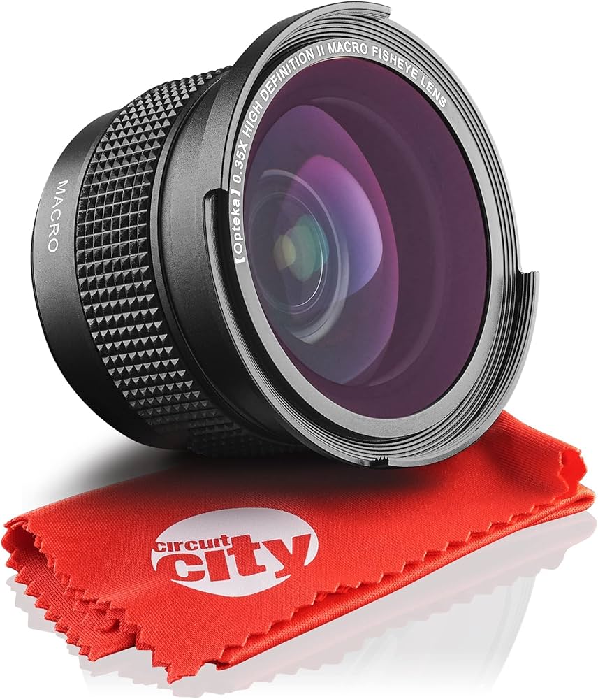 Amazon.com : Opteka 0.35X Professional Super Wide Angle Fisheye