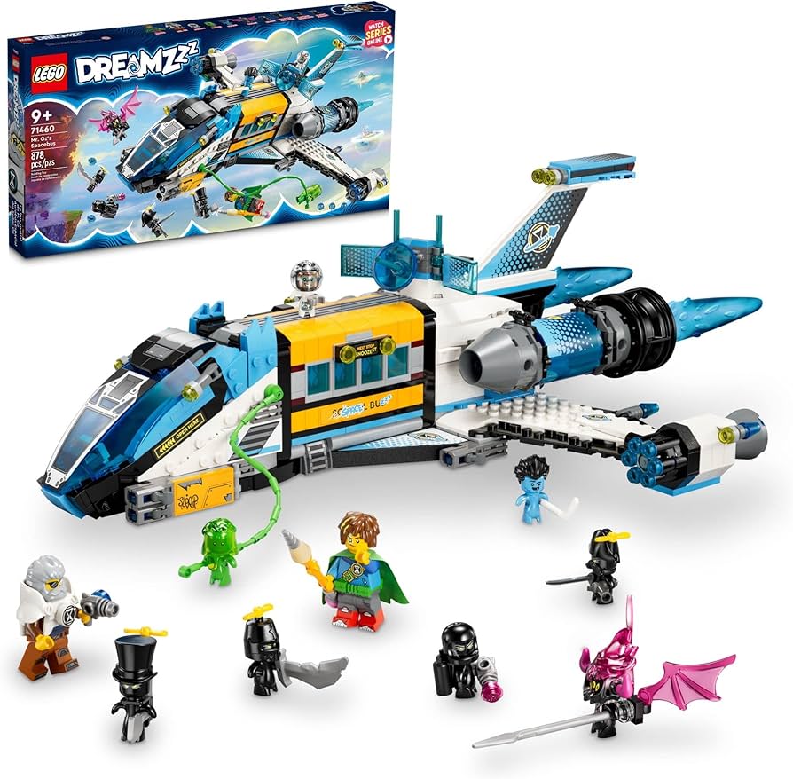 Amazon.com: LEGO 71460 DREAMZzz Space Bus M Oz Set : Toys & Games