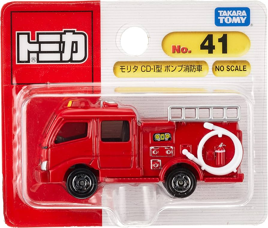 Amazon.co.jp: Takara Tomy Tomica No. 41 Morita Pump Fire Truck
