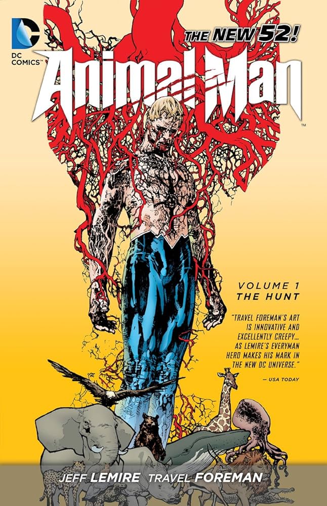 Amazon.com: Animal Man (2011-2014) Vol. 1: The Hunt eBook : Lemire