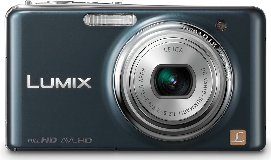 Panasonic Lumix DMC-FX77EG-A Digital Camera 12 Megapixel 5x