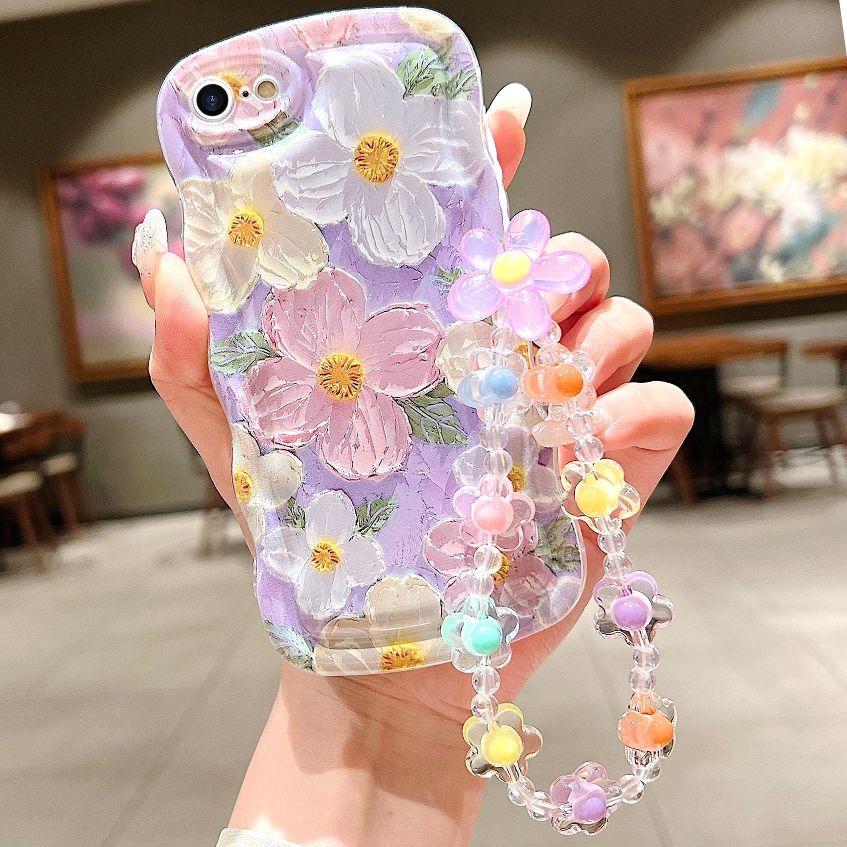 Amazon.com: for iPhone 6s Plus iPhone 6 Plus Curly Wavy Case, Cute