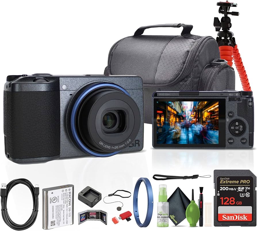 Amazon.com : Ricoh GR IIIx Urban Edition Compact Portable Digital
