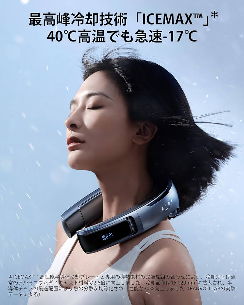 Amazon | 【無類の冷却性能 AICE LITE】RANVOO ネッククーラー 冷却