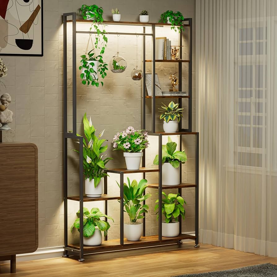 Amazon.com: CODACE Plant Stand Indoor with Grow Light - 71 Inches