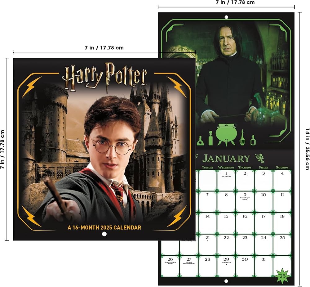 セブルス スネイプ ハリーポッター 日めくりカレンダー 万年カレンダー