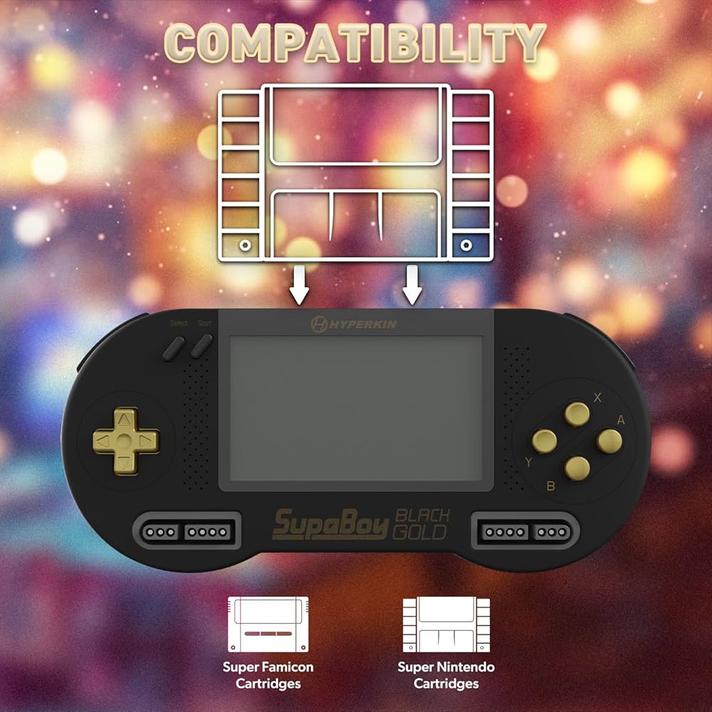 Amazon.com: Hyperkin SupaBoy Portable Pocket Console For SNES