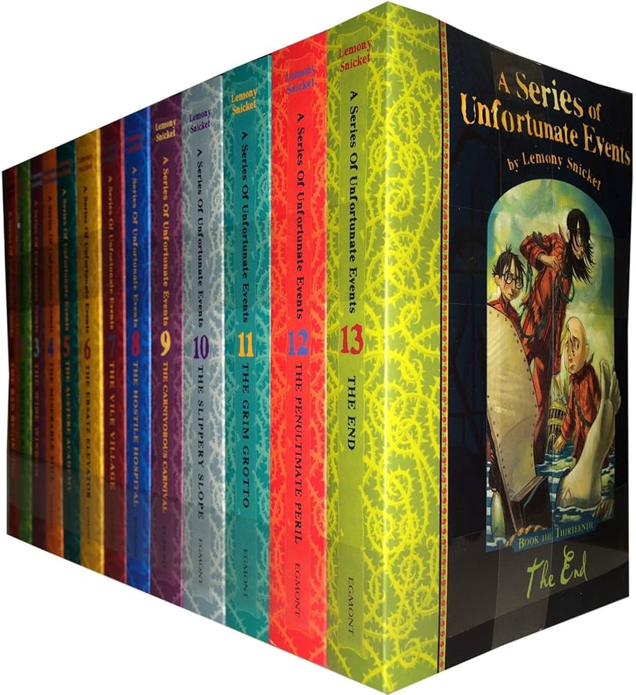 Amazon.com: A Series of Unfortunate Events Lemony Snicket 13 Books
