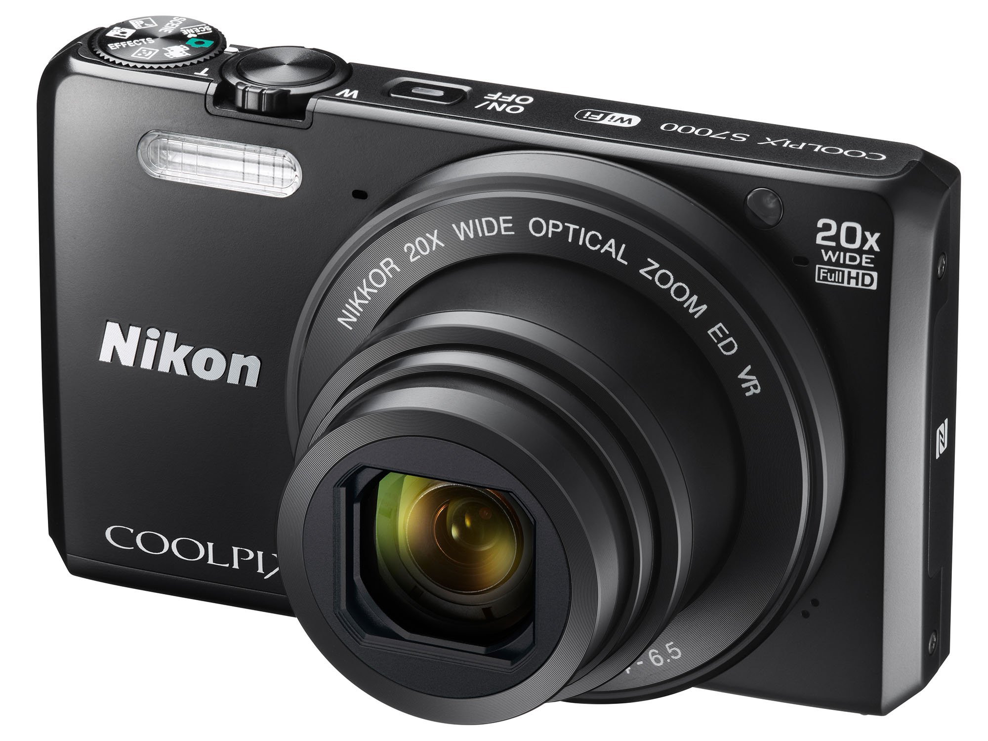 Nikon Coolpix S7000 digitale camera, zwart : Amazon.nl: Elektronica