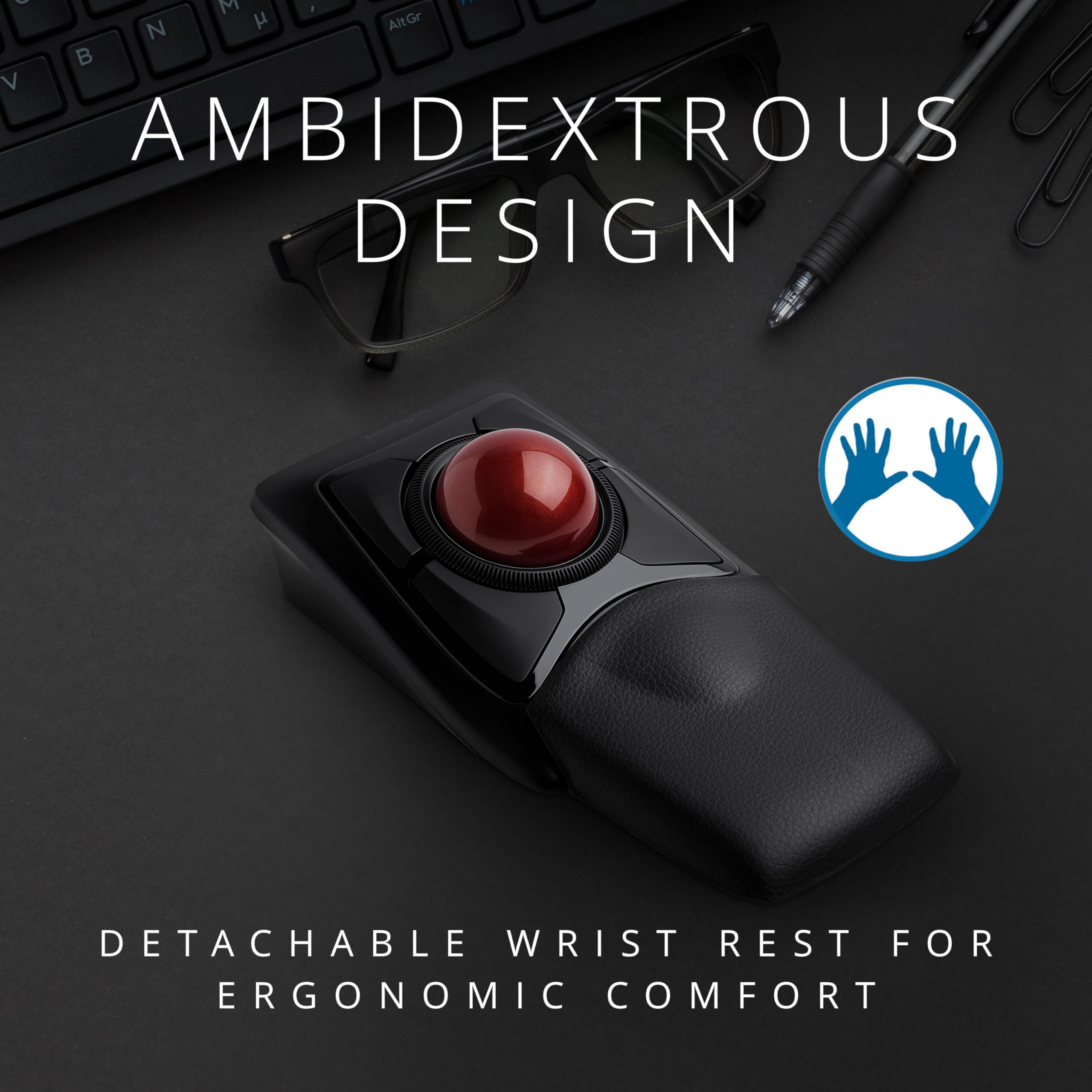 Amazon.com: Kensington Expert Wireless Trackball Mouse (K72359WW