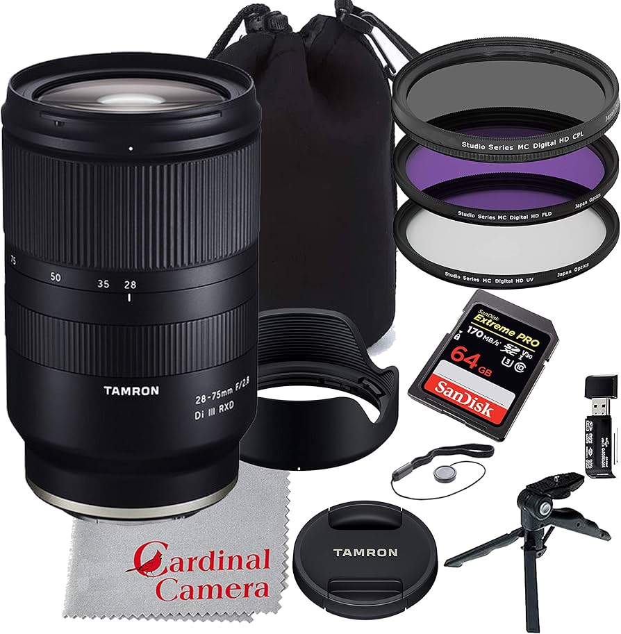 Amazon.com : Tamron 28-75mm f/2.8 Di III RXD Full Frame Lens +