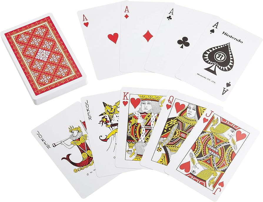 Amazon.co.jp: Nintendo Playing Cards Nap 622 (Red) : Toys & Games