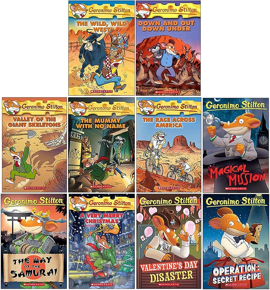 Amazon.co.jp: Geronimo Stilton: 10 Book Collection (Series 4) Box