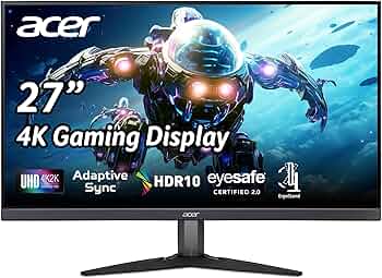 Amazon.co.jp: acer Nitro 27インチ UHD 3840 x 2160 IPS PC