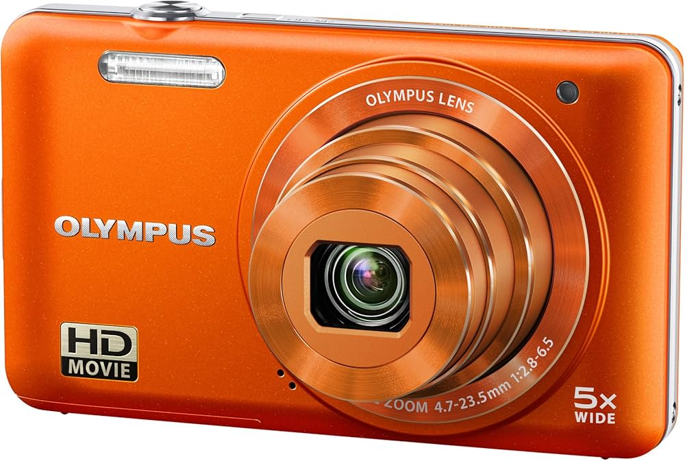 Amazon | OLYMPUS デジタルカメラ VG-145 オレンジ 1400万画素 広角
