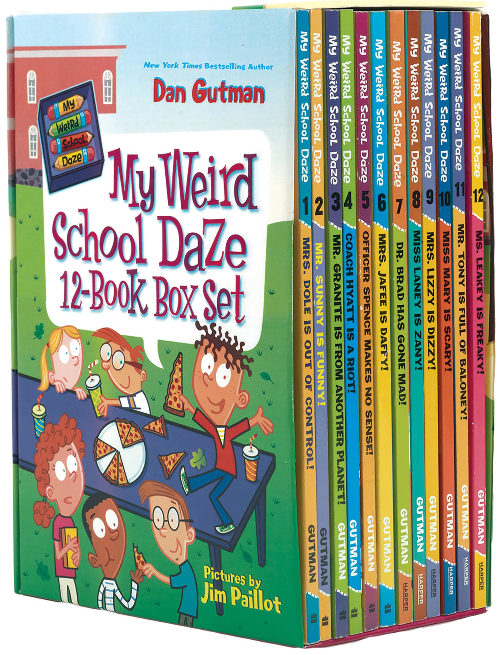 My Weird School Daze 12-Book Box Set: Books 1-12: Gutman, Dan