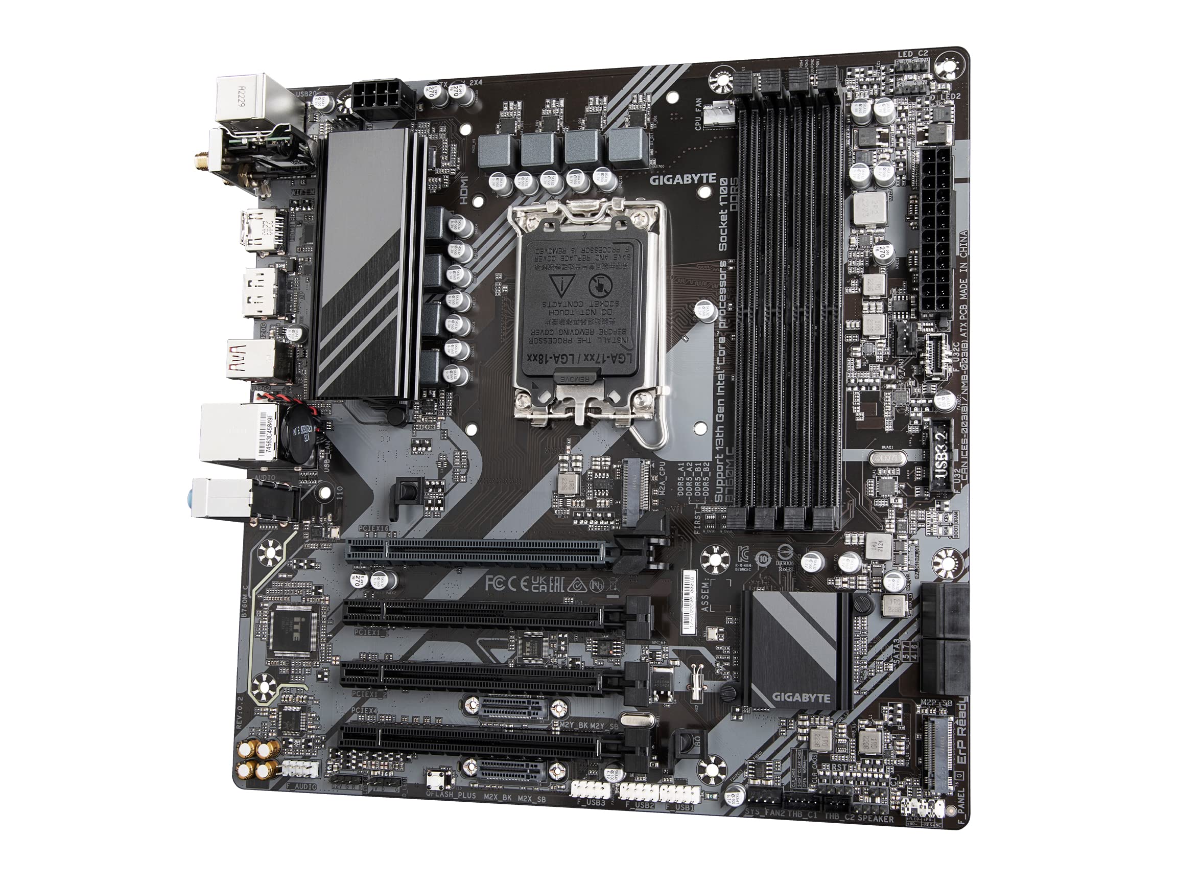 Amazon.com: GIGABYTE B760M C (LGA 1700/ Intel/ B760/ Micro ATX