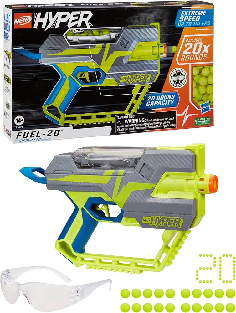 Amazon.co.jp: Nerf (ナーフ) ハイパーフューエル20ブラスター、ナーフ
