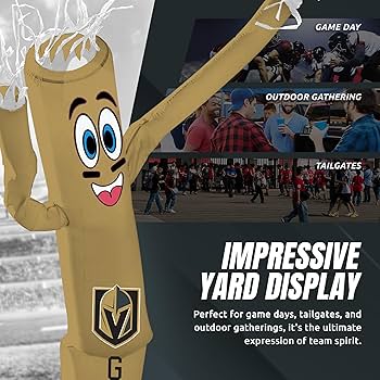 Amazon.com: Sporticulture NHL Vegas Golden Knights Air Inflatable