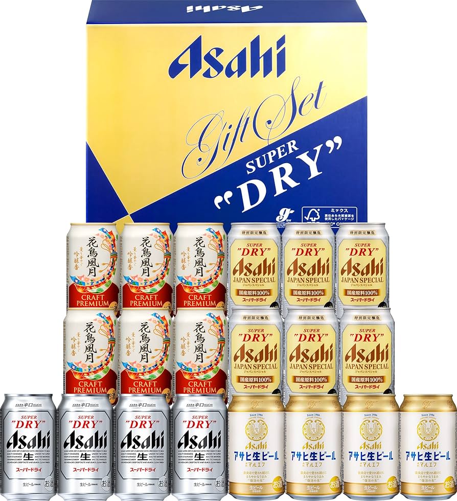 Amazon.co.jp: 【贈り物に】アサヒビール4種20本ビールギフトセット