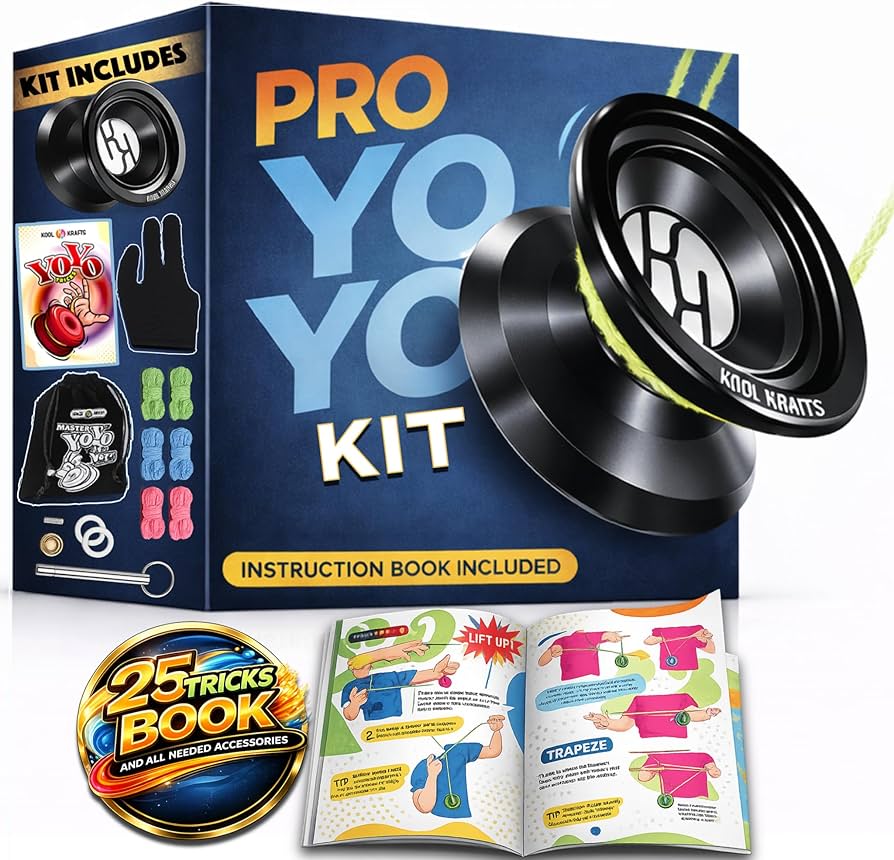 Amazon.com: Professional Responsive Yoyo Kit, Premium Alloy Yo-Yo