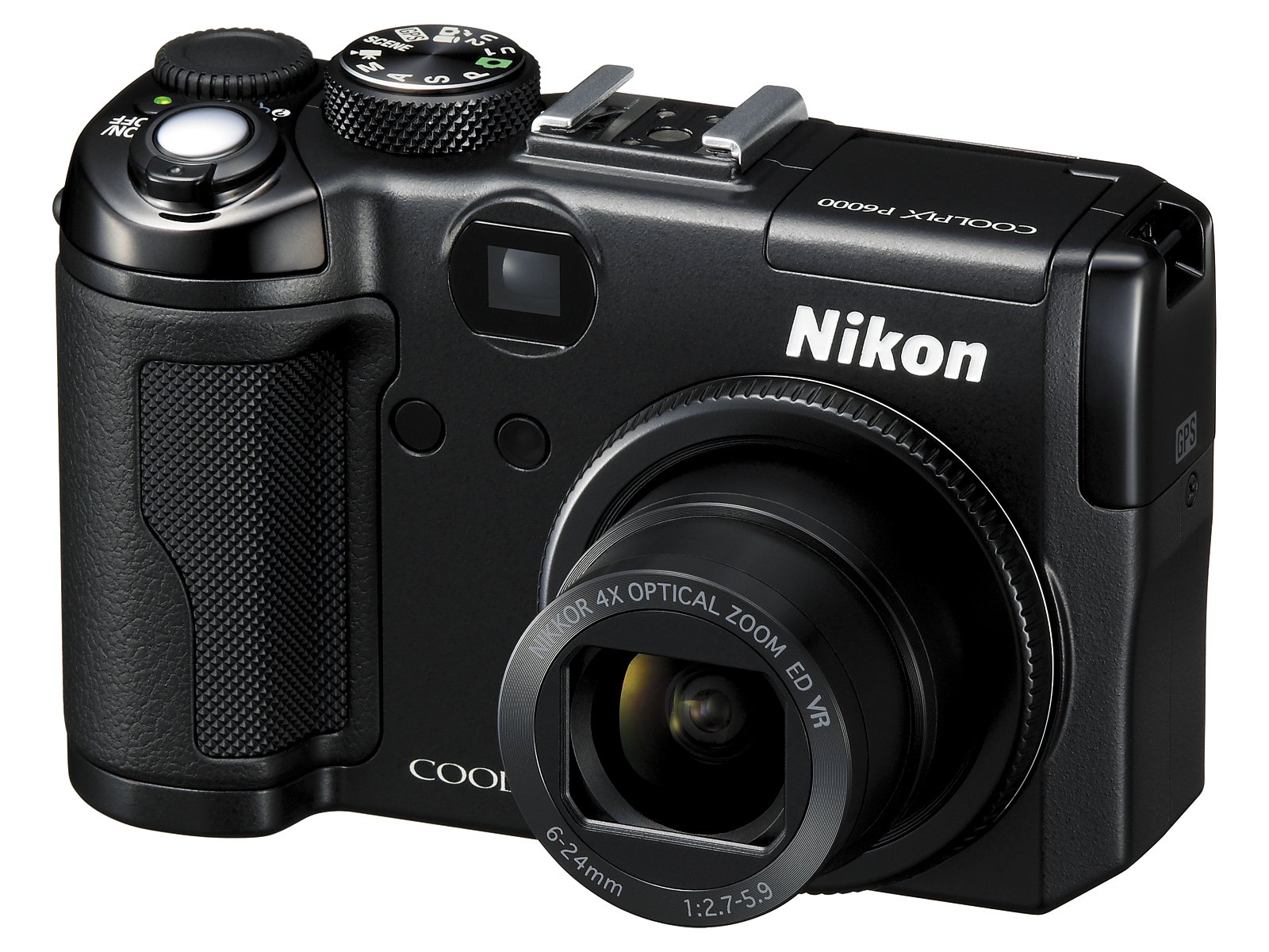 Amazon.com : NIKON COOLPIX P6000 BLACK : Point And Shoot Digital