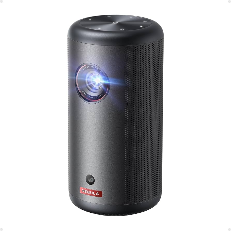 Amazon.com: NEBULA Capsule 3 GTV Portable Mini Projector, Netflix