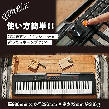 Amazon.co.jp: 【Amazon Exclusive】CASIO Casiotone CT-S195 (Black
