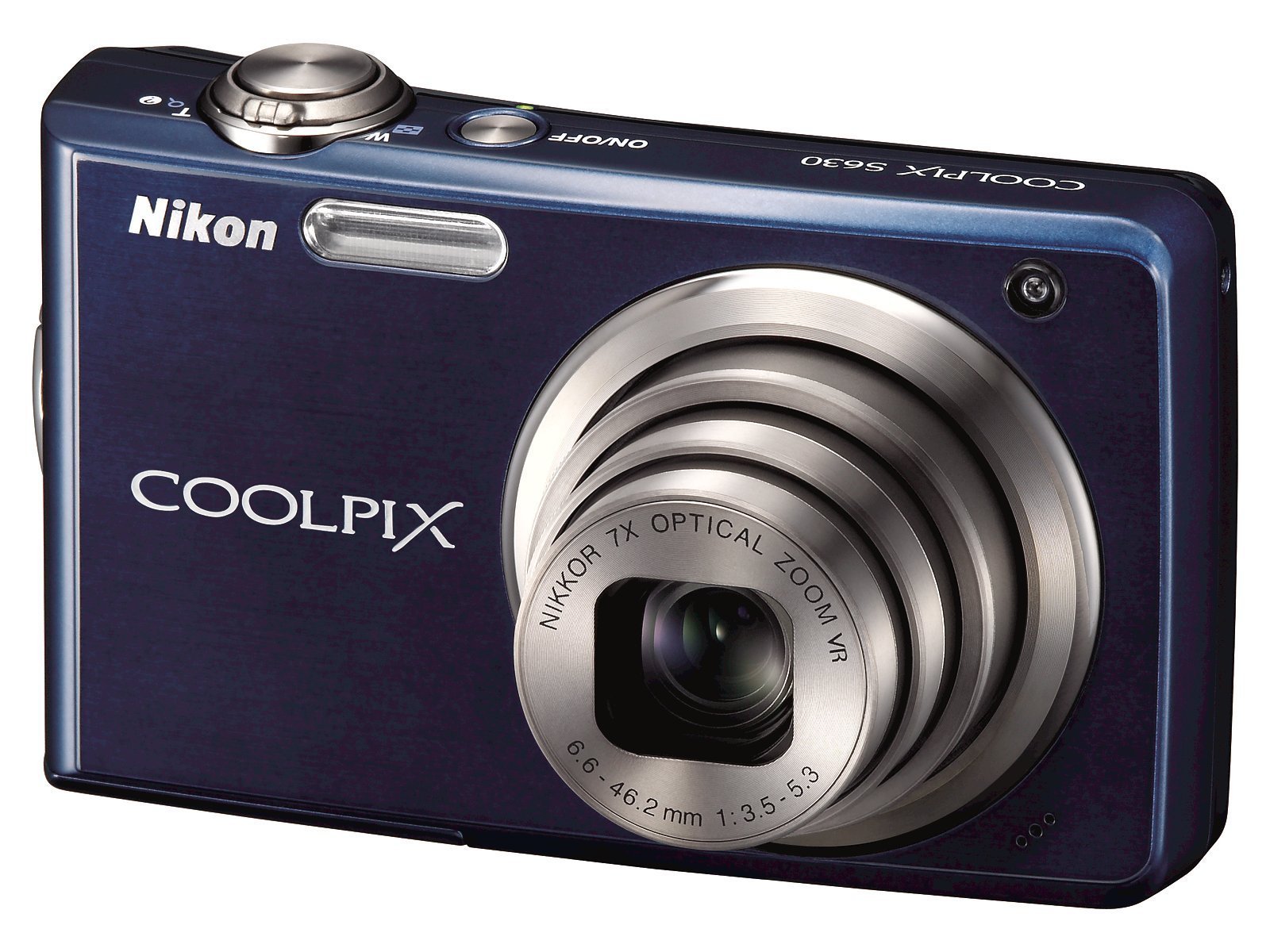 Nikon Câmera digital Coolpix S630 de 12 MP com 7 x redução de